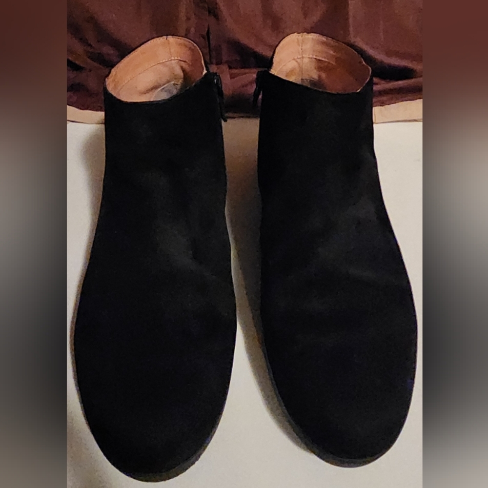 Women's Fitflop Sumi Suede Ankle Boots Black sz 10